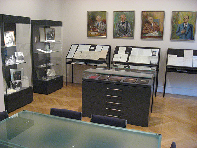 Archivraum des Friedrich Engelhorn-Archives in Mannheim